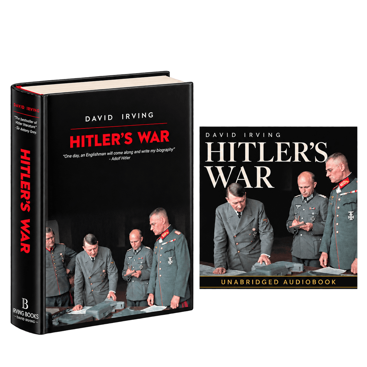 Hitler's War Hardback + Audiobook Download Bundle product image 1
