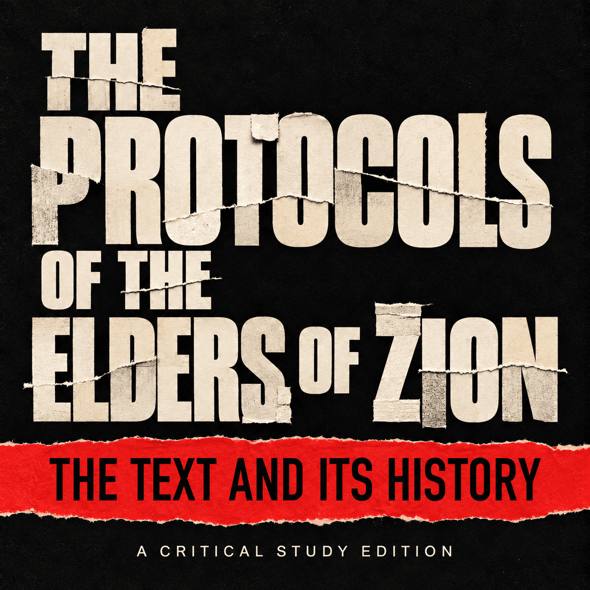 The Protocols of the Elders of Zion — A Critical Study Edition — Audiobook product image 1