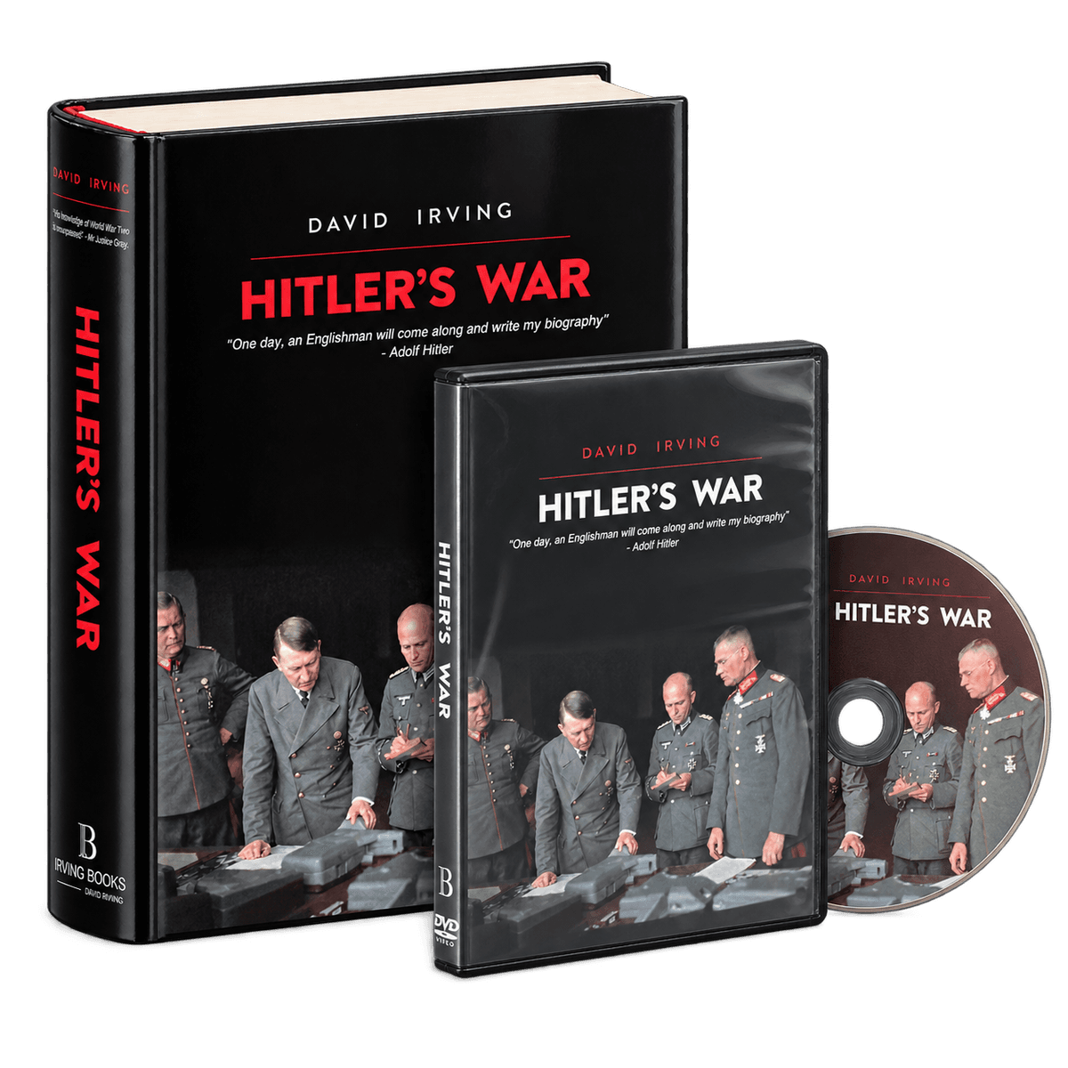 Hitler's War Book and DVD Set