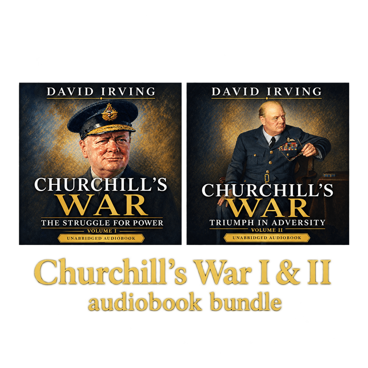 Churchill's War, Volumes I & II — Audiobook Bundle