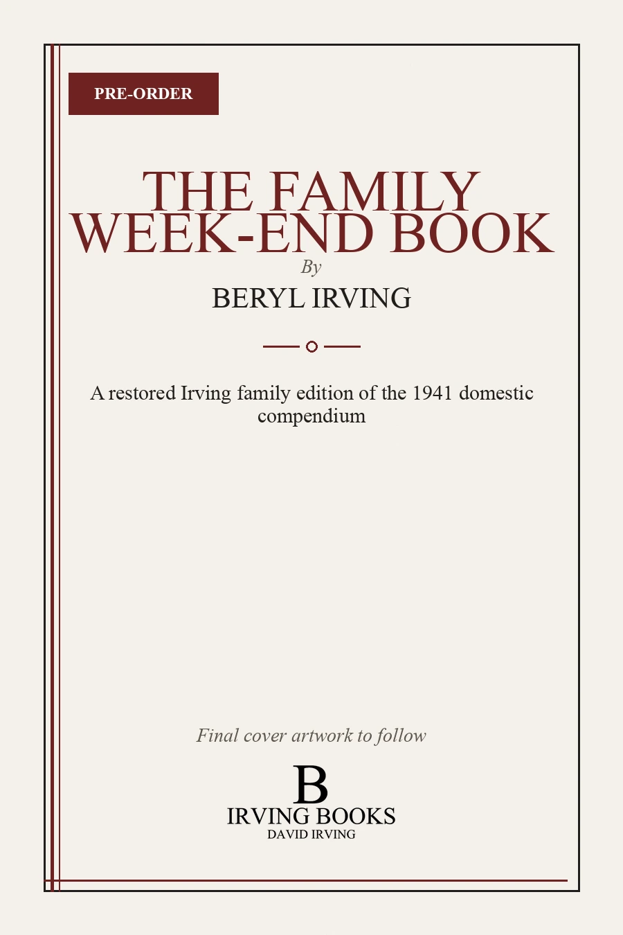 The Family Week-End Book