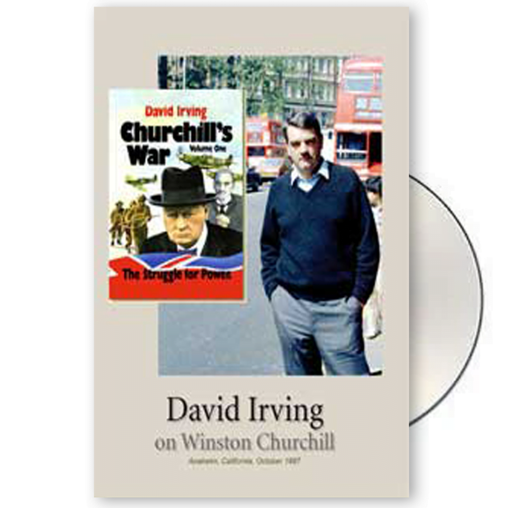 DVD: David Irving on Winston Churchill (110 mins).