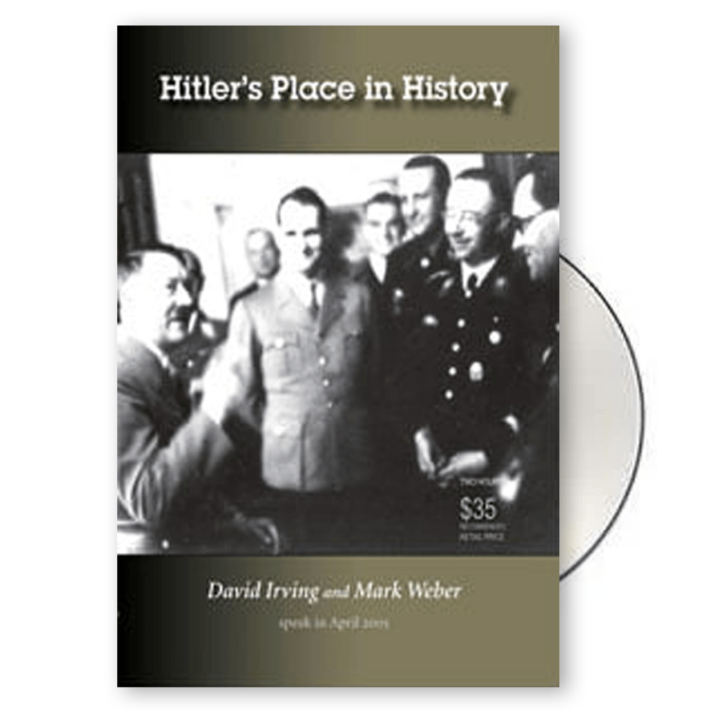 DVD: Hitler’s Place in History (140 mins)