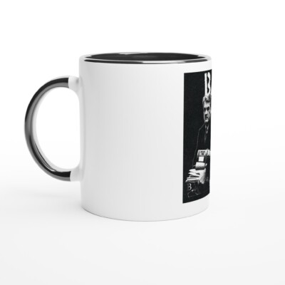 Кружка керамическая Banged Up 11oz, черная керамика