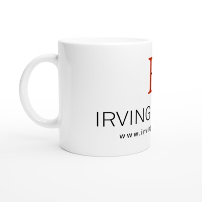 Белая керамическая кружка Irving Books