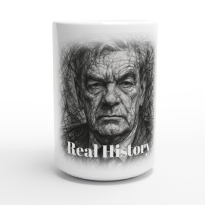 David Irving - Real History - White 15oz Ceramic Mug
