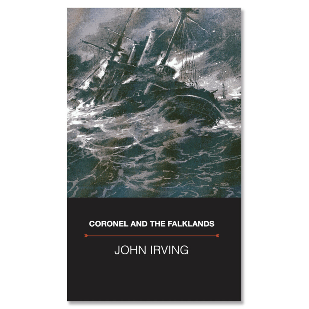 Coronel and the falklands - book cover