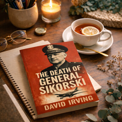 Death of General Sikorski on book on work desk